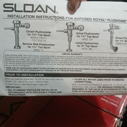 Sloan Flushometer