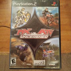 PLAYSTATION#2-MX vs. ATV UNLEASHED video gaming disc