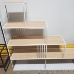Minimalist Divider Bookshelf with Slats(New In A Box)