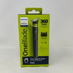 New Philips Norelco OneBlade Pro Hybrid Face & Body Electric Trimmer QP6542/70