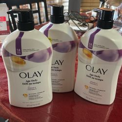 Olay AGE DEFYING With Vitamin E; B3 Complex Body Wash: 33oz Pump $ 8 each