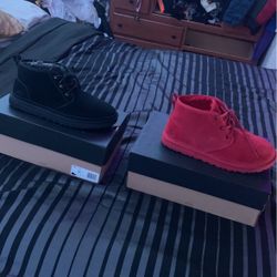 Red And Black Uggs Both For 200 OBO 