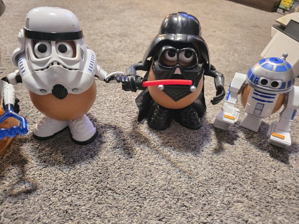 Mr Potato Head Star Wars Darth Tater Trio Combo Set