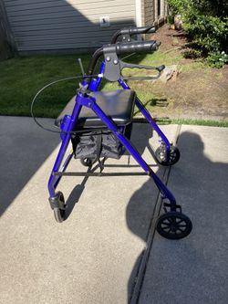 Rollators. Wheelchair. Both In Great Condition. Will Sell Separately.