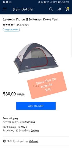 Coleman picton 2 sale
