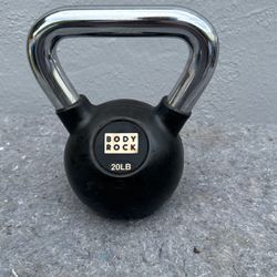 20 pound exercise kettle bell