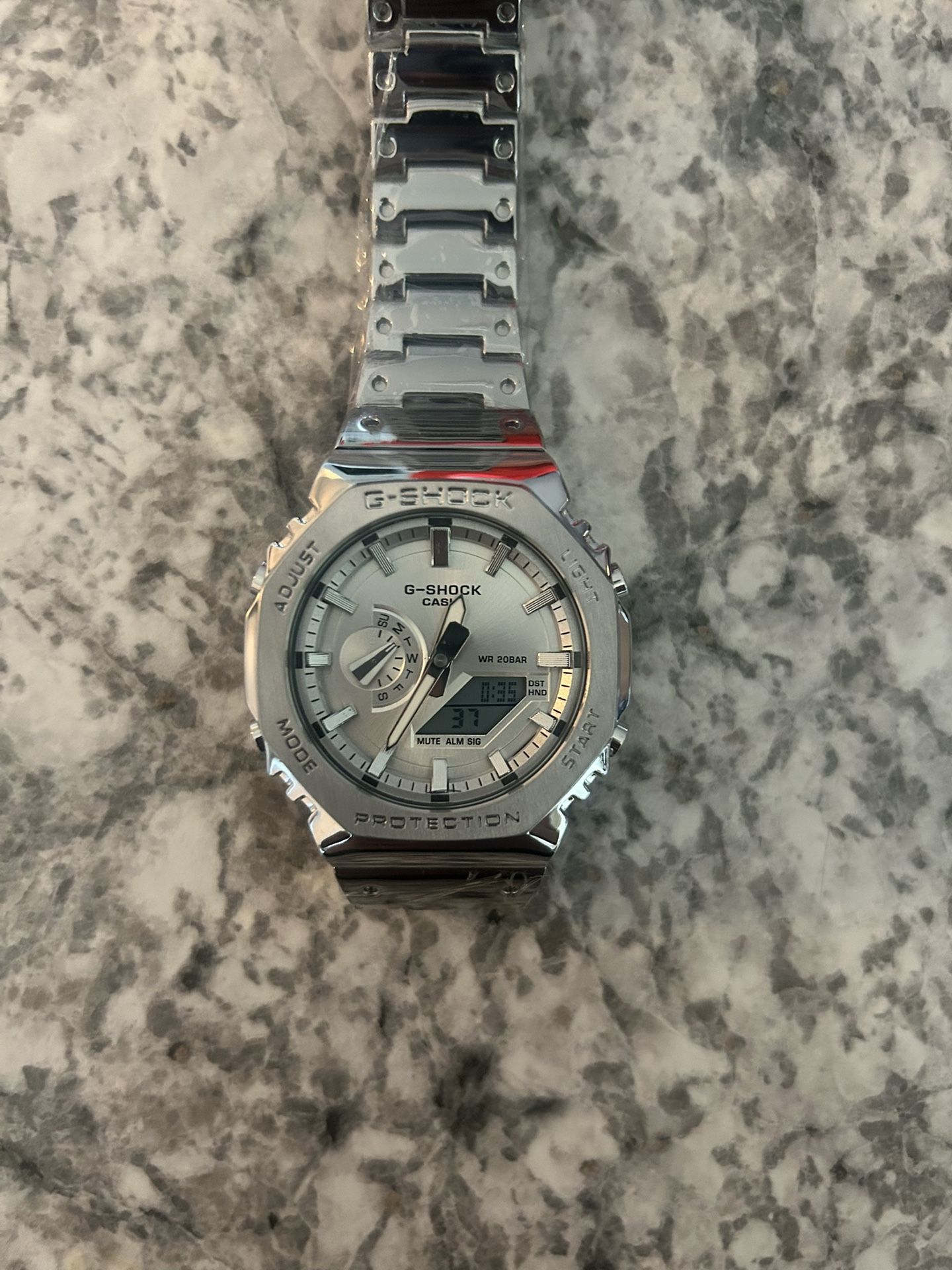 Gshock Silver Watch Brand New