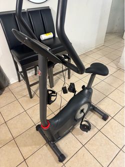 Schwinn 130 Upright Exercise Bike w/ LCD Display, Heart Rate