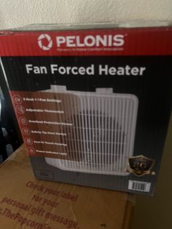 Heater with fan