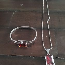 Silver Chain And Bracelet Set $150 Pickup In Oakdale 