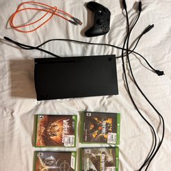 XBOX SERIES X 1TB WITH 4 GAMES 