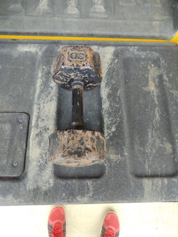 30 Pound Dumbbell Only 1