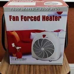2 Small Space Heaters 
