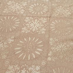 Tablecloth golden sunburst