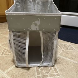 Diaper and wipe organizer for Crib 