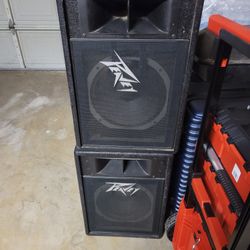 Peavey 112-h Speakers Working Perfectly $175 Pickup In Riverbank 