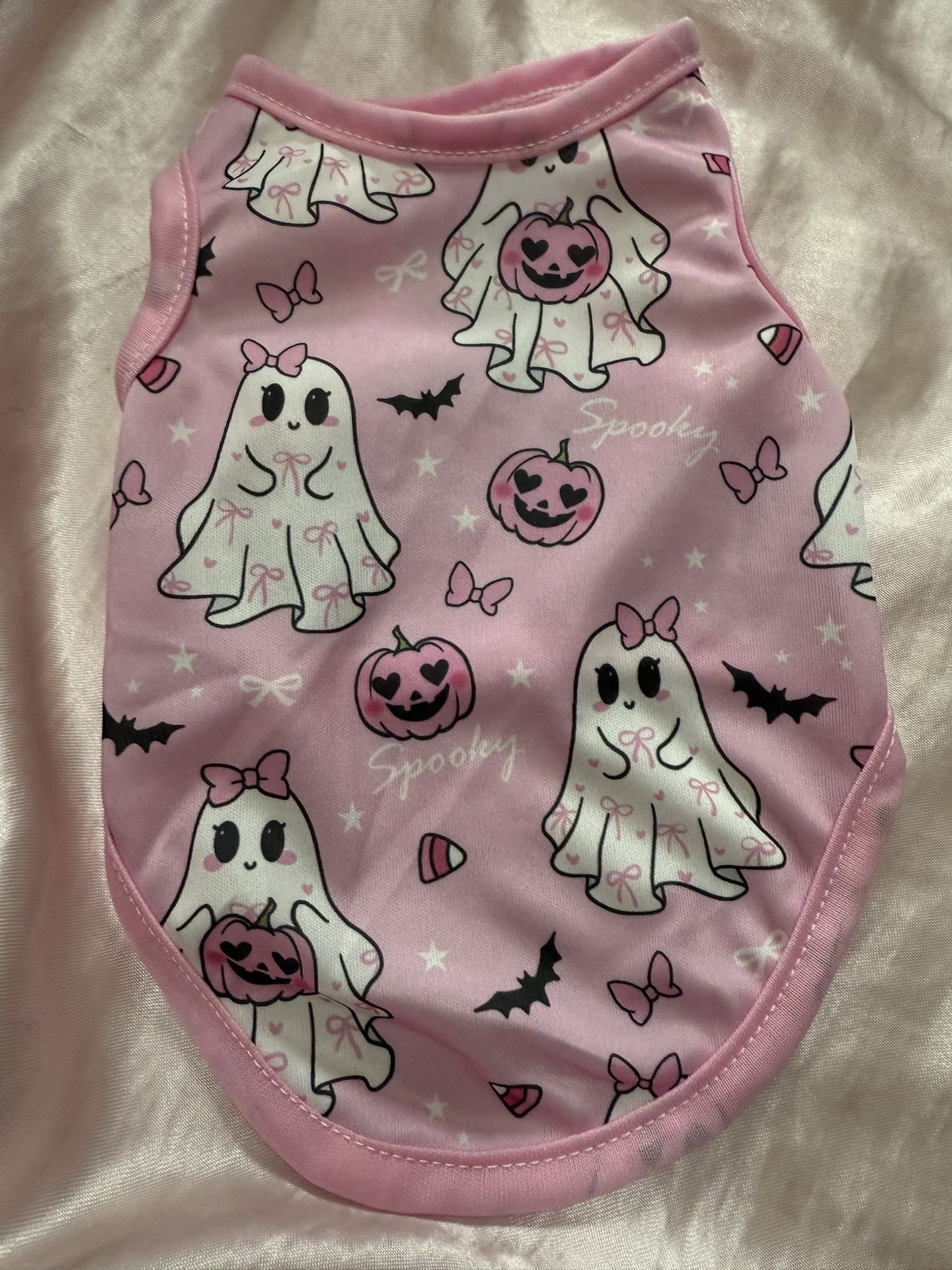 Coquette Halloween Ghost Bow Shirt  💕👻🎀