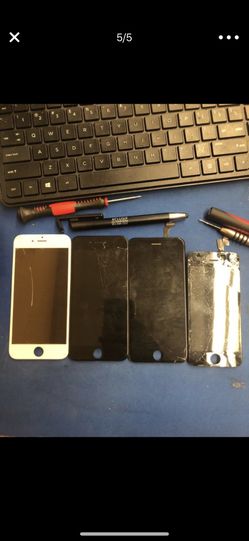 iPhone screens