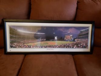 Subway Series framed picture