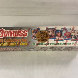 1991 Donruss Collectors Set Factory Sealed Old Stock NEW!!!