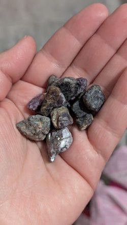 Parcel Of Sapphire And Ruby. Protection, Intuition, Energy Work