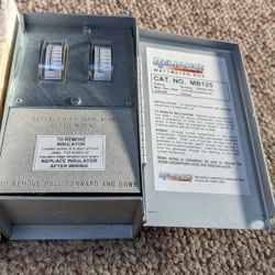 Reliance watt meter box MB125 
0 to 7500 Watts 12.5 KW Continuous indoor brand new in the box
