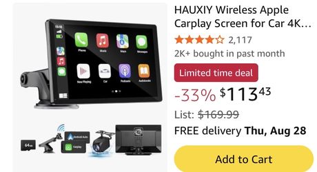Wireless CarPlay 