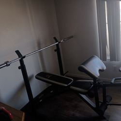 Marcy Two-Piece Olympic Weight Bench . 