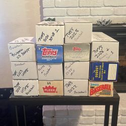 Box’s Of Baseball Card