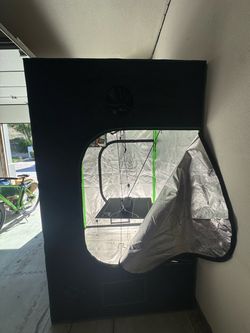complete grow kit, grow light, fan, pots