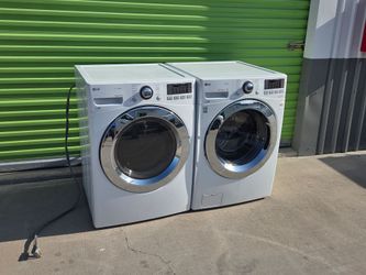 LG Front Load Washer and Dryer Set