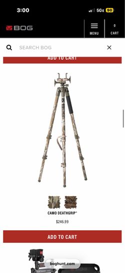 Camo BOG tripod