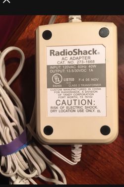 Brand New Power Adapter 