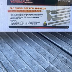 6PC Chisel Set (Concrete Chisel Bit Set)