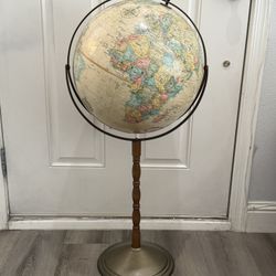 Vintage Replogle 16” Inch World Classic Series 3’ ft Floor Globe