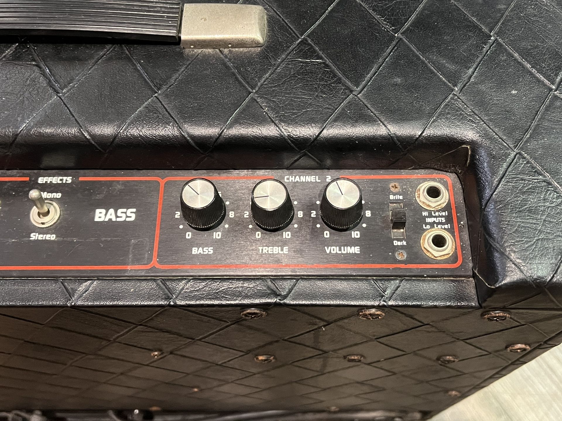Vintage Polytone Mini-Studio S15B 110 Watt 1x15 Electric Bass Amp