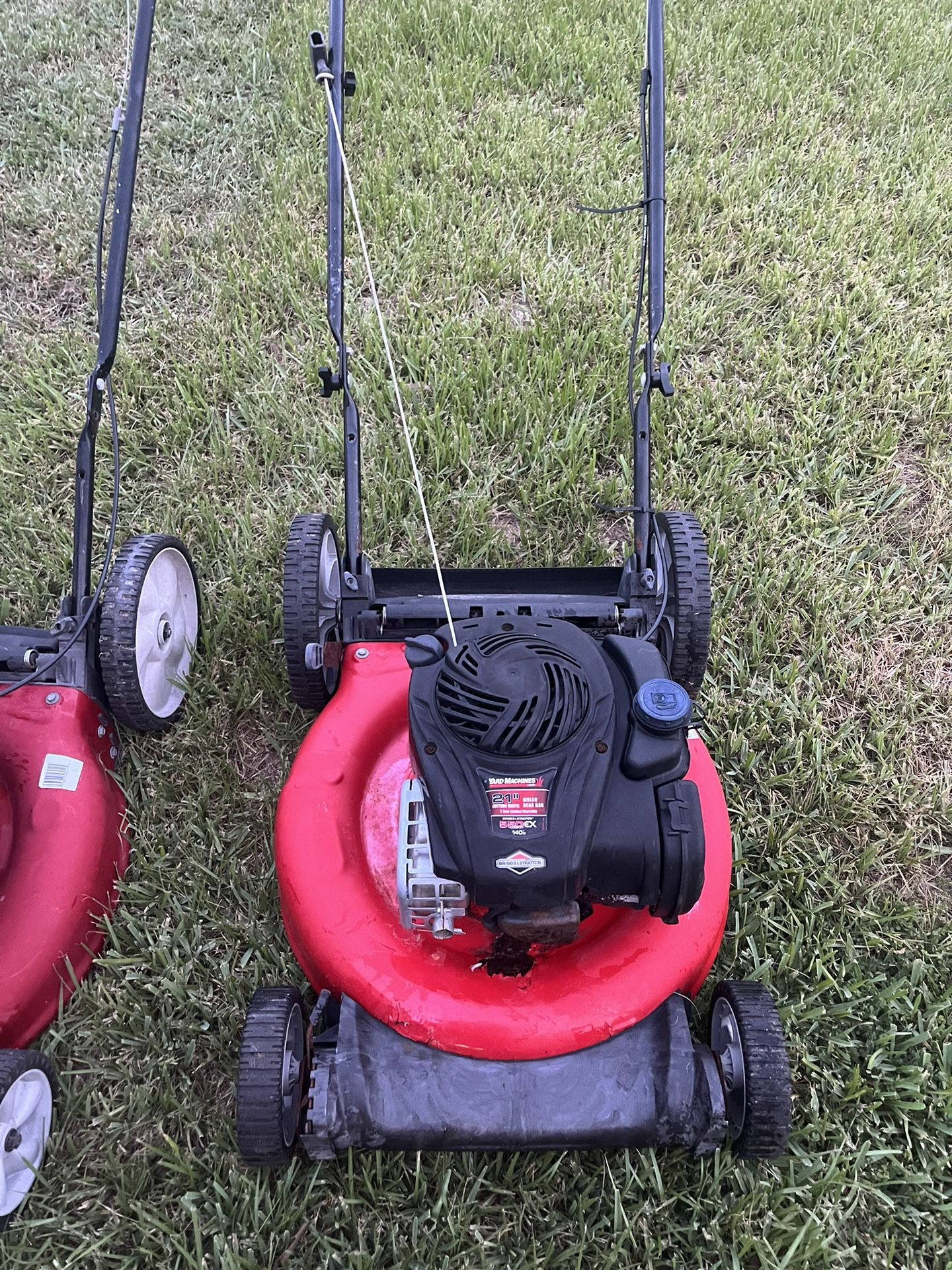 Lawnmower $70 Each