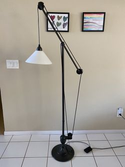 Pottery Barn Industrial Floor lamp 