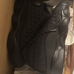 Retro 13 Black Cat Size 7Y
