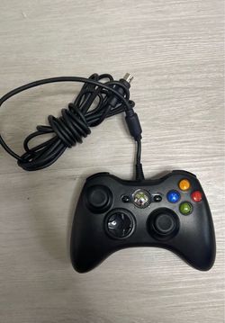 Microsoft Xbox 360 Wired Video Game Controller, Black