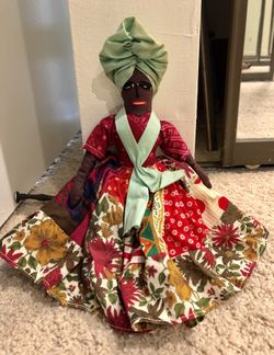Vintage Jamaican Doll, Great Condition