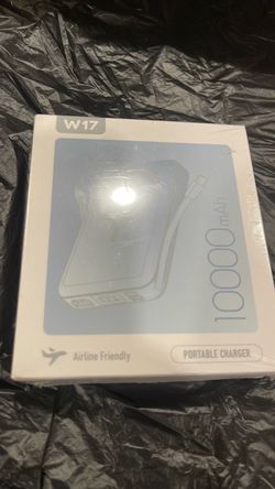 W17 10000mAh Portable Charger Power Bank