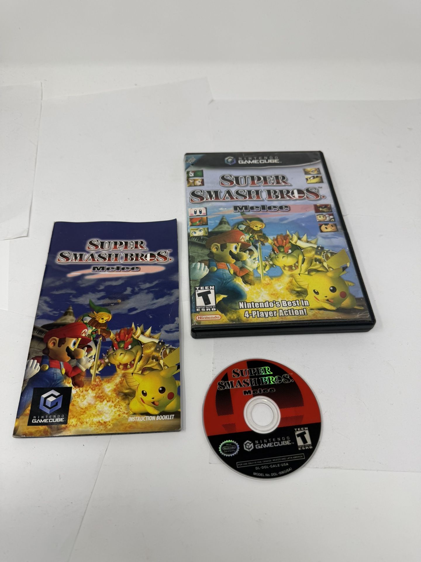 Nintendo Gamecube Super Smash Bros Melee