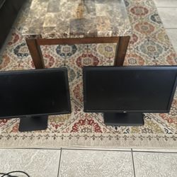 2 Dell Monitors
