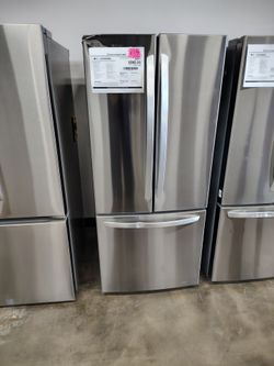 LG 22cu 30 in French door refrigerator
