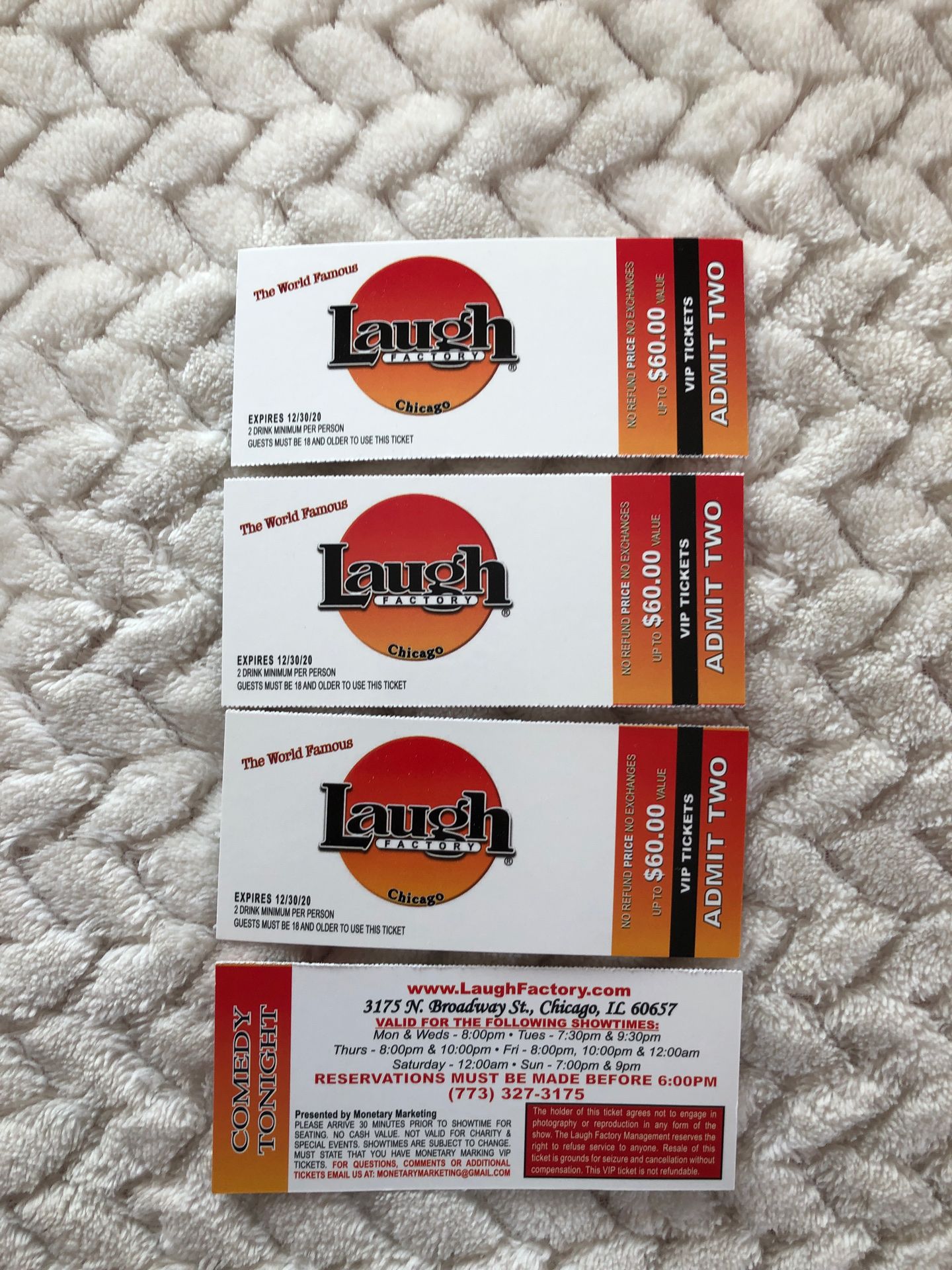 Laugh Factory Chicago Tickets