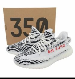 new yeezy 350 zebra size 9.5