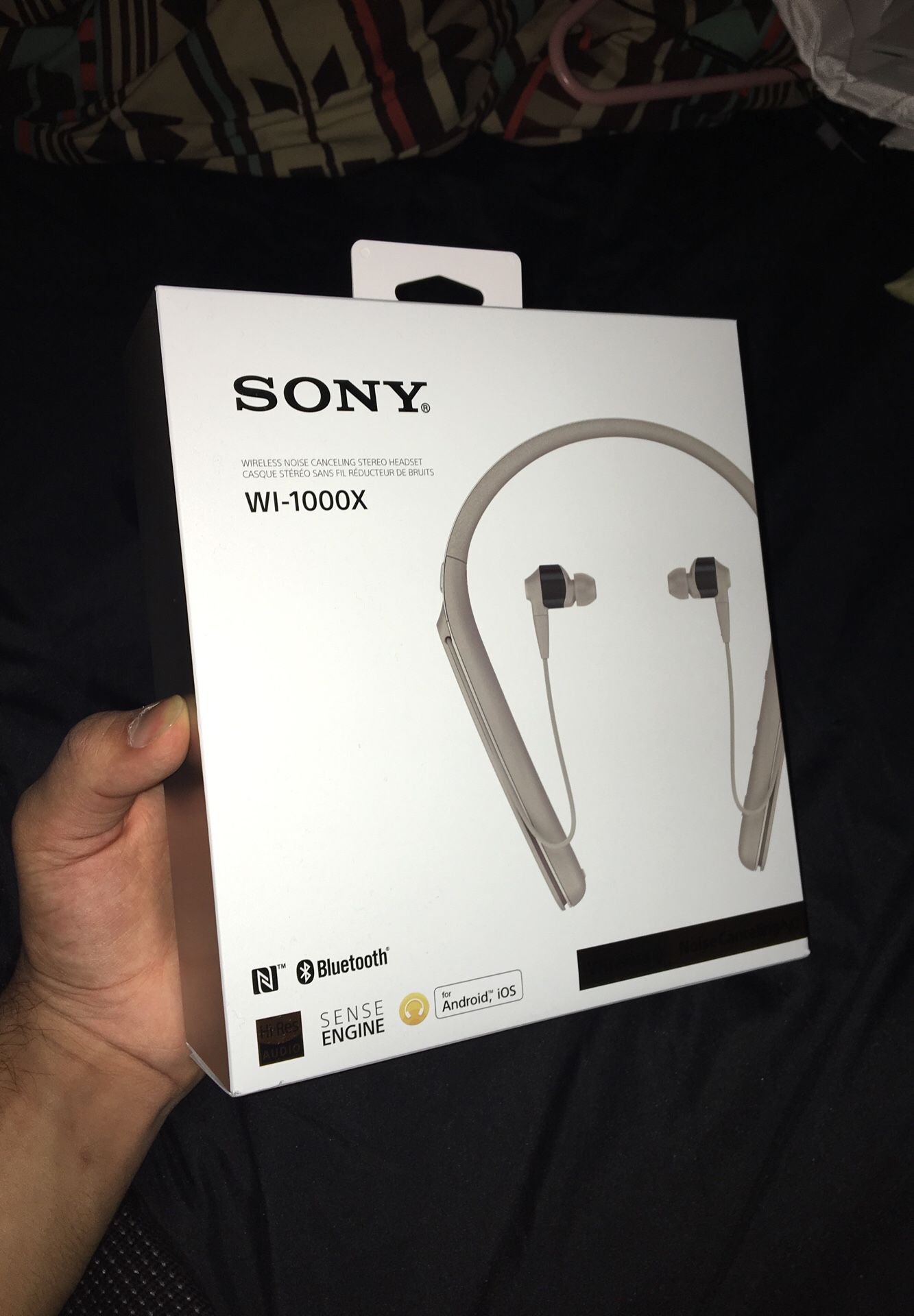 Sony WI-1000X Wireless Noise Cancelling Stereo Headset