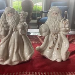 Porcelain Santa’s 
