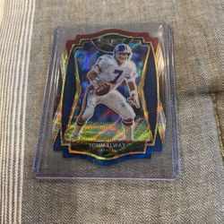 John Elway Refractor Card. 2020 Select.